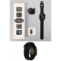 HW22 Smart Watch 1.75 Inch Full Curved Touch Screen Black