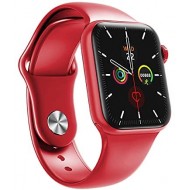 M touch WT6 Max Smartwatch With 2 Straps- Red