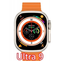 Microwear U9 Ultra Max  Smart Watch Series Ultra 9 Screen 2.2 inch IP68 49mm GPS Track Men Original IWO Smart watch Orange