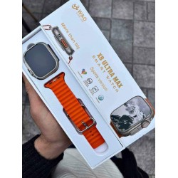 X8 Ultra Max Smartwatch Black Ocean Band 49mm 2.2 Inch ,iphone , Android - Orange X8 Ultra Max Smartwatch Black Ocean Band 49mm 2.2 Inch ,iphone , Android - Orange