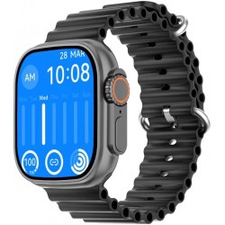 X8 Ultra Max Smartwatch Black Ocean Band 49mm 2.2 Inch ,iphone , Android - Black X8 Ultra Max Smartwatch Black Ocean Band 49mm 2.2 Inch ,iphone , Android - Black