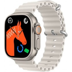 DT Ultra - sport - Smart Watch 2.1-inch TFT - off-white strap DT Ultra - sport - Smart Watch 2.1-inch TFT - off-white strap