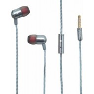 Vidvie HS612 earphones  /  Gray / Speaker size 8mm / Frequency range 20-20000Hz / Sensitivity 108±2dB / Impedance 20 / Cable length 1200 mm Vidvie HS612 earphones  /  Gray / Speaker size 8mm / Frequency range 20-20000Hz / Sensitivity 108±2dB / Impedance 20 / Cable length 1200 mm
