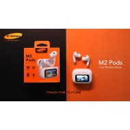 سماعة ايربودز بشاشة تاتش Touch Screen Bluetooth Headset With Screen TWS -M2 Pods｜X-INOVA 