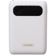 YK powerbank 10400 mAh ykp-013 - White   YK powerbank 10400 mAh ykp-013 - White