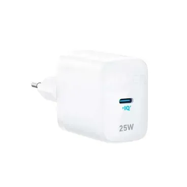 شاحن Anker PowerPort III 25W سريع الشحن - أبيض (A2642G21)