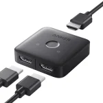 محول HDMI انكر 3 في 1 USB-C متعدد المنافذ - رمادي | Anker A83H10A1