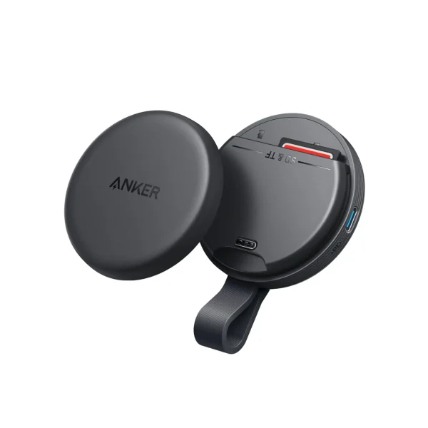 محول Anker MagGo 3 في 1 Type-C 10Gbps للآيفون - أسود (A83D1HA1)