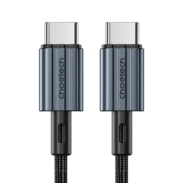 كابل Choetech USB-C إلى USB-C PD60W - شحن فائق السرعة ومزامنة بيانات موثوقة