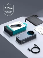 Joyroom JR-PBF04 20000mAh 65W Power Bank - Black - Image 9
