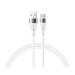 كيبل Recci RS11C شحن سريع USB-A إلى Type-C سيليكون 3A بطول 1 متر