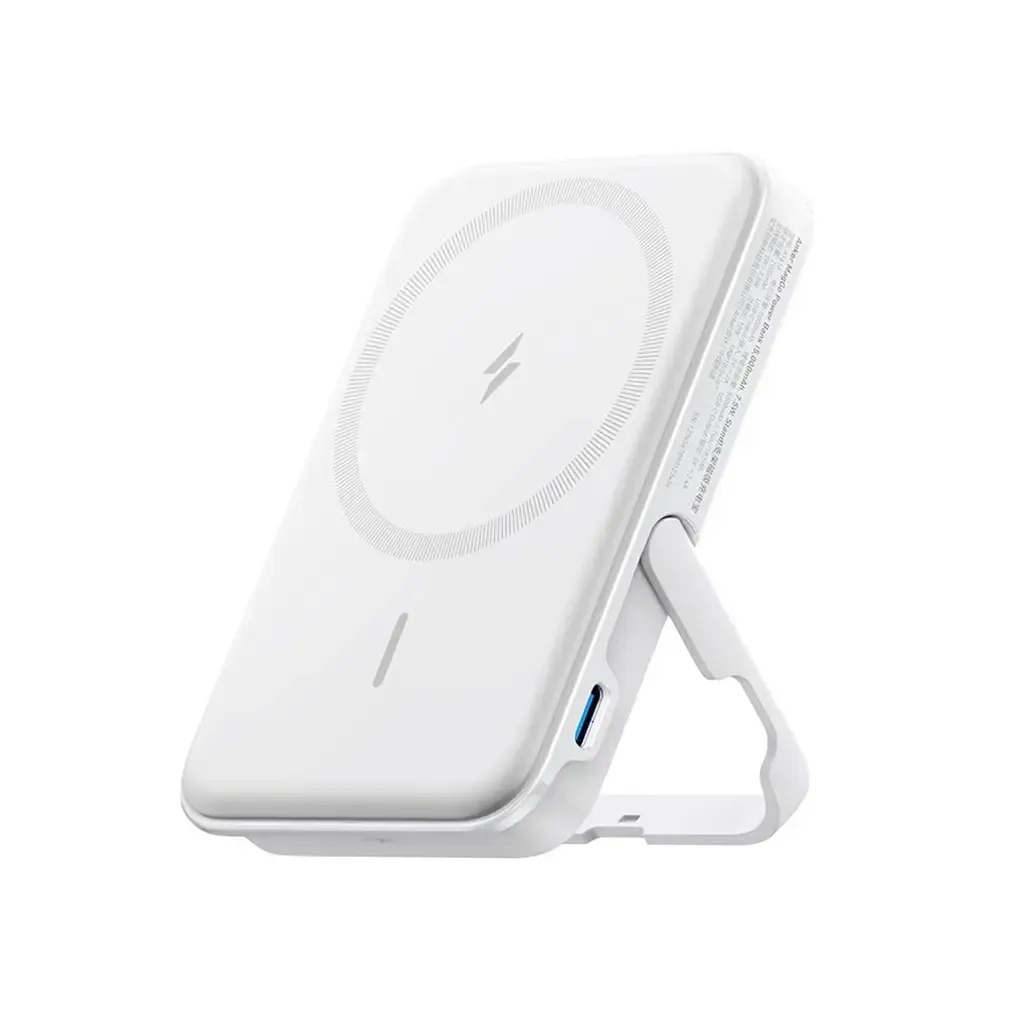 باور بانك أنكر المغناطيسي Anker MagGo (5K) بقوة 5000mAh أبيض | A1618H21 باور بانك أنكر المغناطيسي Anker MagGo (5K) بقوة 5000mAh أبيض | A1618H21
