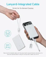 Anker PowerCore 10K - 10,000mAh 22.5W Power Bank - White (A1257H21)18-month warranty from the local official agent - Image 2