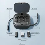 RECCI 5-in-1 Multi-Port Retractable Cable Charger RS36T - Image 3