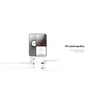 Recci REP-L09 Stereo Wired Earphones with Lightning Port and Microphone for iPhone - Image 3