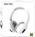 Max Pro Wireless Over-Ear Headphones - Stereo Sound, Adjustable, Long-Lasting Battery - Image 5