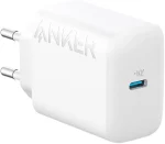 شاحن حائط انكر 20 وات USB-C - أبيض (PowerPort III Nano)
