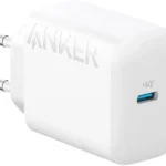 شاحن حائط انكر 20 وات USB-C - أبيض (PowerPort III Nano)