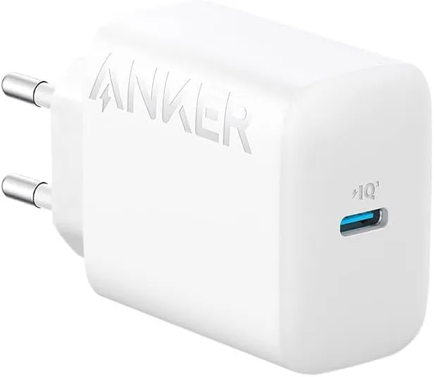 شاحن حائط انكر 20 وات USB-C - أبيض (PowerPort III Nano) شاحن حائط انكر 20 وات USB-C - أبيض (PowerPort III Nano)