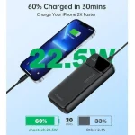 Choetech PD22.5W-B728-CC- 10000mAh Portable Charger - Ultra-Fast Charging - Image 6