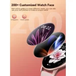 JOYROOM JR-FC1 PRO Smart Watch with 1.32-inch Screen and Bluetooth Calls - Rose Gold - Image 3