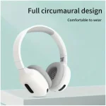 Max Pro Wireless Over-Ear Headphones - Stereo Sound, Adjustable, Long-Lasting Battery - Image 3