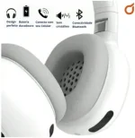 Max Pro Wireless Over-Ear Headphones - Stereo Sound, Adjustable, Long-Lasting Battery - Image 6