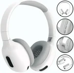 Max Pro Wireless Over-Ear Headphones - Stereo Sound, Adjustable, Long-Lasting Battery - Image 8
