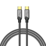 كيبل Ritchie RS18CC Travel Series Type-C إلى Type-C PD 240W للشحن السريع ونقل البيانات بطول 1.5 متر