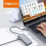 Original Recci RH06 USB Hub 5-in-1 Adapter - Outstanding Speed ​​and Performance - Image 4