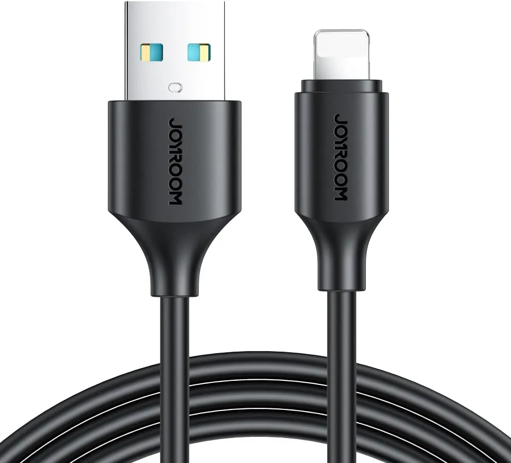 51SwNuod5tL._AC_SL1000 كابل شحن سريع Joyroom S-UL012A9 لايتنينج (1 متر) - أسود