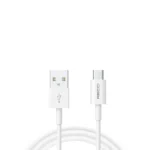 كيبل شحن سريع وناقل بيانات Recci RTC-P05M Micro USB 4.5A بطول 1.5 متر - أبيض