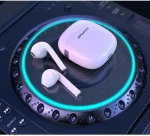 Awei T28 TWS Wireless Earphones with Charging Case - White - Image 5