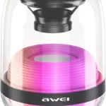 مكبر صوت بلوتوث محمول Awei Y386 مقاوم للماء مع إضاءة RGB