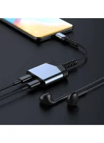 Recci RDS-A20 2-in-1 Type-C PD 60W Charging and Audio Adapter - Image 6