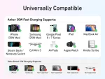 ⁦باور بانك Anker Zolo 10000 مللي أمبير مع كيبل USB-C مدمج - 30 وات ضمان 18 شهر من الوكيل الرسمي المحلي⁩ - الصورة ⁦2⁩