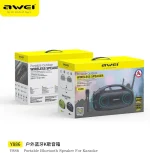 OWI Y886 80W Portable Bluetooth Karaoke Speaker with Wireless Microphone - Waterproof - Image 6