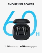 Anker Soundcore P40i Wireless Earbuds: Adaptive Noise Cancellation, Deep Bass, 60 Hours of Playtime, and 2-in-1 Case-18-month warranty from the local official agent - Image 4