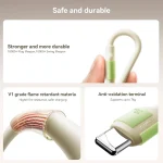 Joyroom S-A53 Fast Charging Cable (Type-C to Lightning) 30W 2m - Beige (Copy) - Image 4