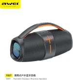 OUI Y887 Portable TWS Bluetooth 5.3 Waterproof Speaker with LED Light and Enhanced Bass - Image 8