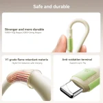 Joyroom S-A53 Fast Charging Cable (Type-C to Lightning) 30W 2m - Beige (Copy) - Image 2