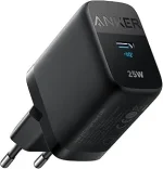 شاحن Anker 312 USB-C بقوة 25 واط يدعم الشحن فائق السرعة من سامسونج