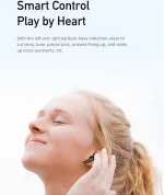 T26 Pro Wireless In-Ear Noise Cancelling Earphones, Bluetooth 5.3, IPX6 Waterproof - Black - Image 6