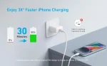 Anker 20W USB-C Wall Charger - White (PowerPort III Nano)18-month warranty from the local official agent - Image 6