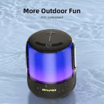 Awei Y669 60W Portable Wireless Bluetooth Speaker - Stereo Sound, Deep Bass, IPX5 Waterproof and RGB Lighting - Image 2