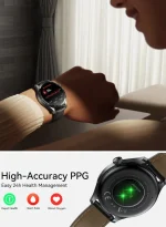 Joyroom JR-FC2 Pro Classic Smartwatch: Bluetooth Calling and Health Tracking - Space Grey - Image 3