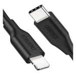 "كابل Choetech USB-A إلى Type-C بطول 2 متر (PVC) - شحن ومزامنة موثوقة "