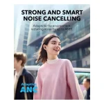 Anker Soundcore A30i Wireless Headphones with Intelligent Noise Cancellation - White-18-month warranty from the local official agent - Image 3