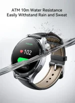 Joyroom JR-FC2 Pro Classic Smartwatch: Bluetooth Calling and Health Tracking - Space Grey - Image 6