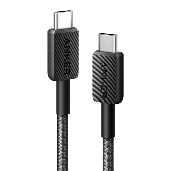 كابل Anker 322 USB-C إلى USB-C - شحن ومزامنة فائقين A81F6